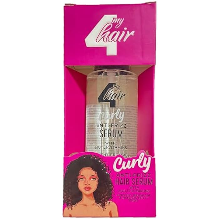 4 My Hair - Hair Serum, Curly Anti-Frizz Hair Serum, With Multi-Vitamins, 120ML - Image 4